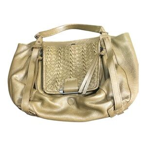 Kooba Jonnie Shopping Bag Large Olive Green Leather Bag